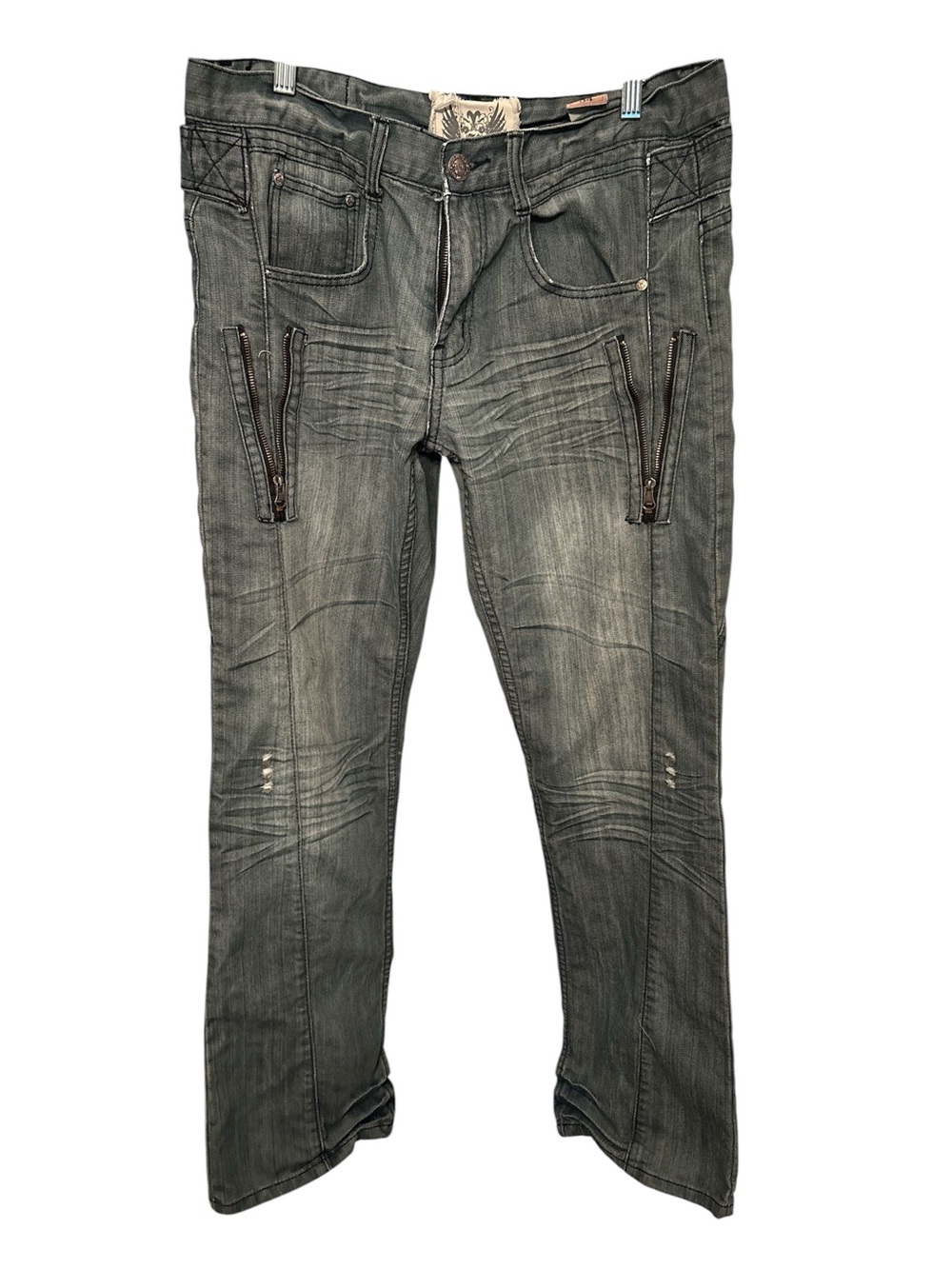 Rare Y2K FUSAI Moto Jeans
